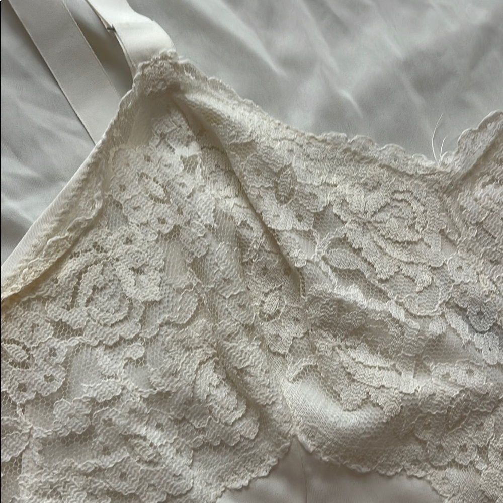 Vintage Charlet Cream Slip